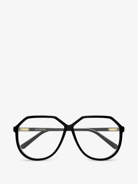 VALENTINO GARAVANI EYEWEAR geometric-frame glasses