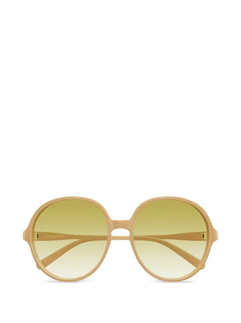VALENTINO GARAVANI EYEWEAR VLogo round-frame sunglasses