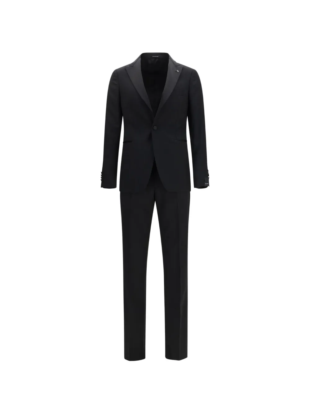 Tagliatore peak-lapel single-breasted suit - Nero