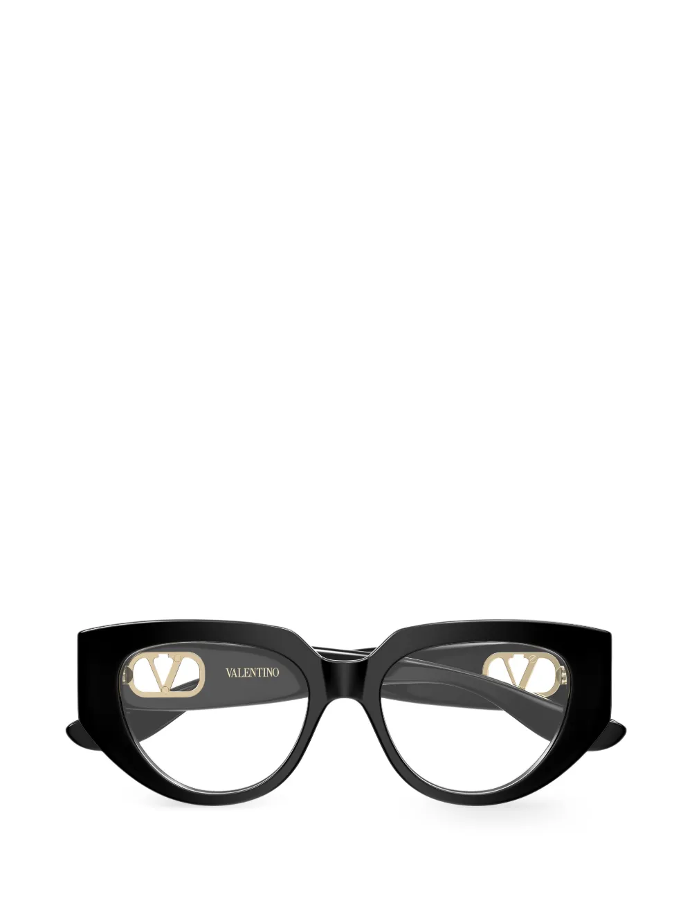 VALENTINO GARAVANI EYEWEAR VLogo cat-eye glasses - Nero