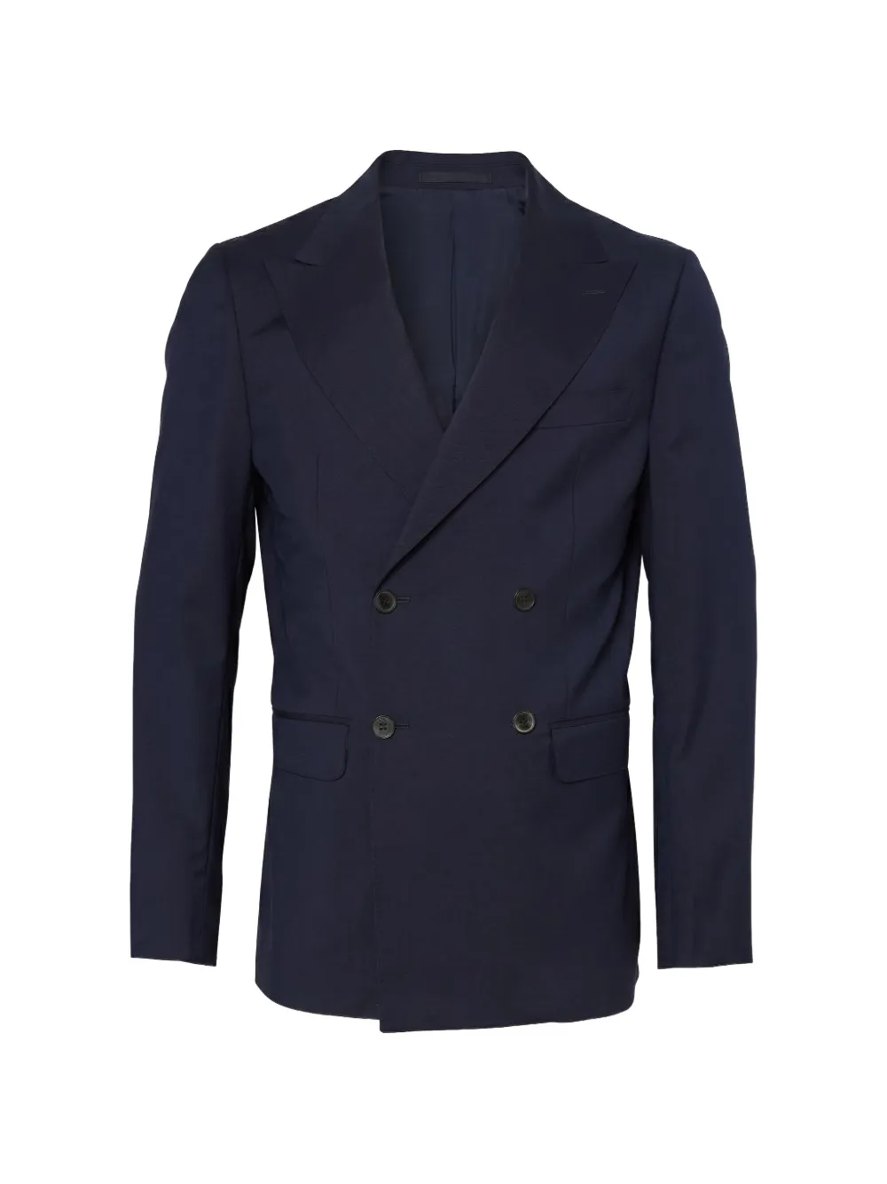 Low Brand double-breasted peak-lapel blazer - Blu