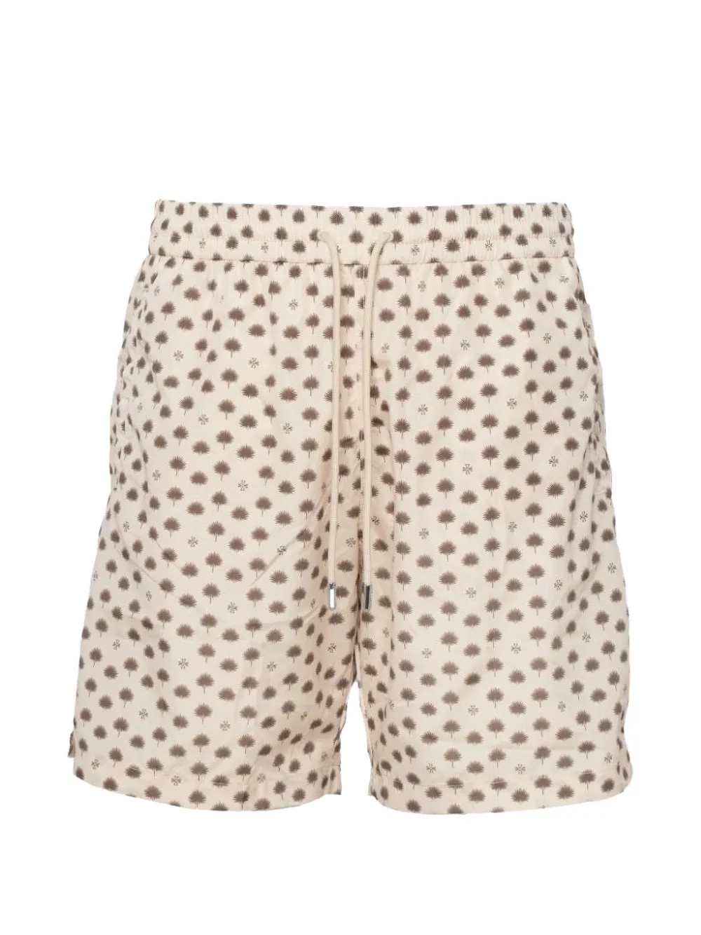 Jacob Cohën palm tree-print swim shorts - Nude