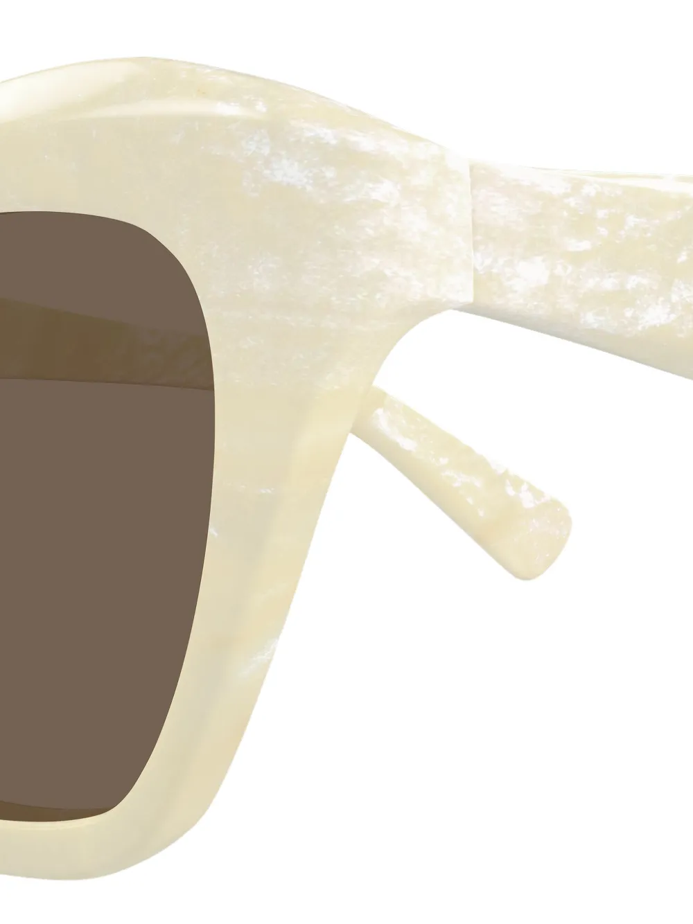 VALENTINO GARAVANI EYEWEAR VLogo zonnebril met cat-eye montuur Beige