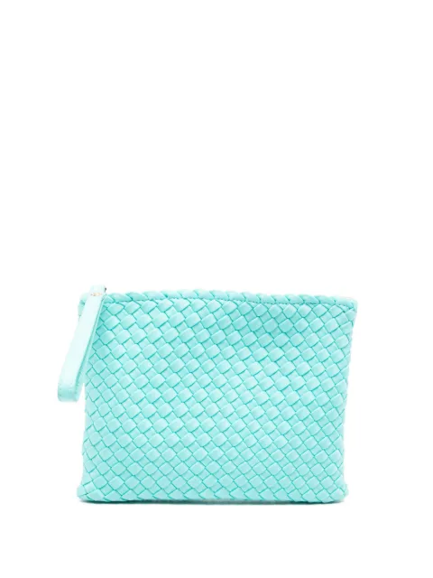 MARREA woven clutch bag