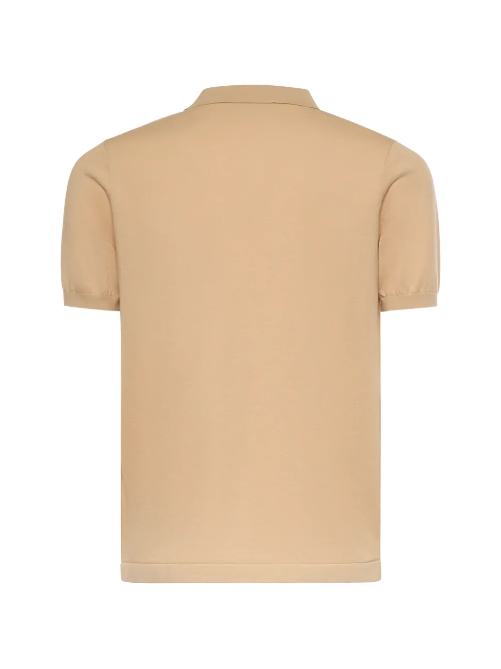 MC2 Saint Barth T-shirt met korte mouwen en polokraag Beige