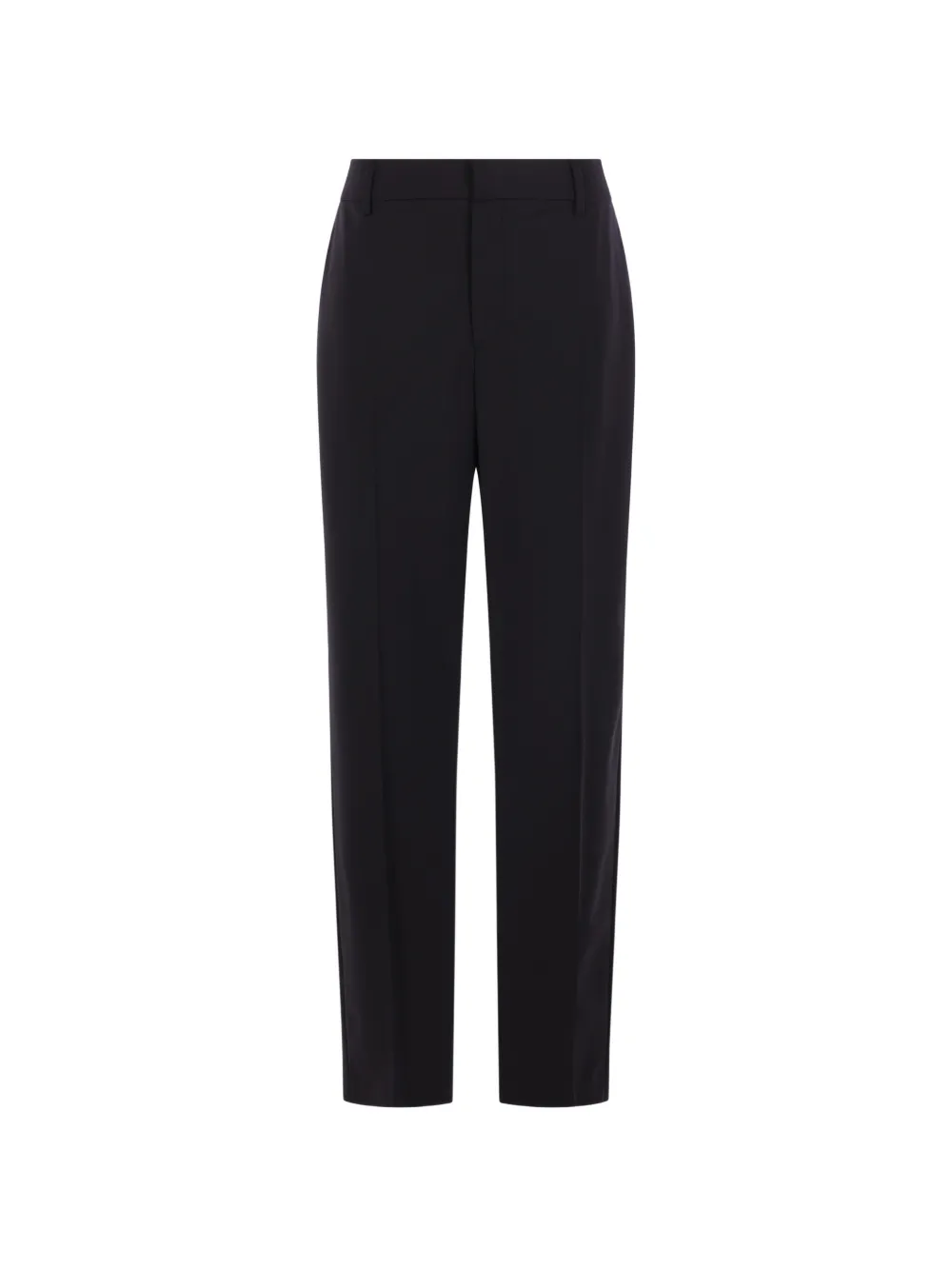 Brunello Cucinelli Monili-embellished tailored trousers - Black