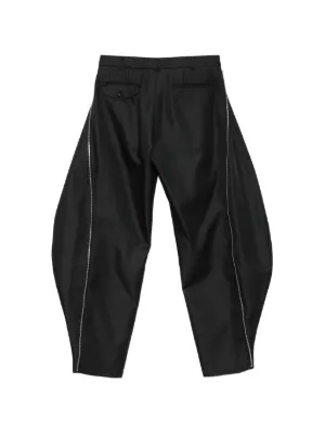 COMME des GARCONS HOMME PLUS＞ウールギャバジン 中パンツ (PO-P054