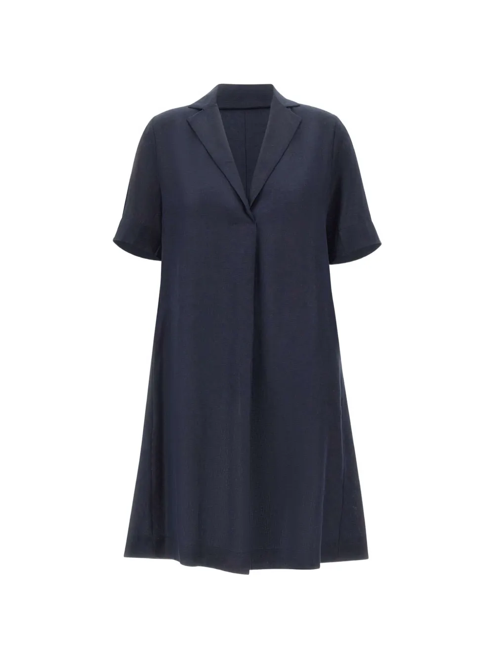 ELENA MIRO` short-sleeve V-neck dress - Blu