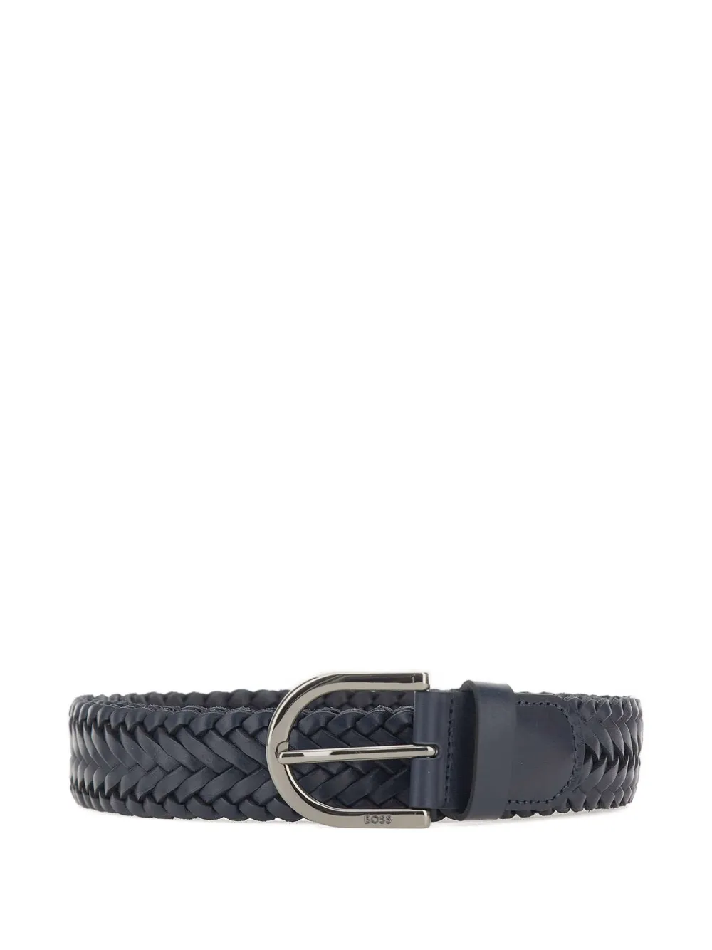 BOSS woven belt - Blau