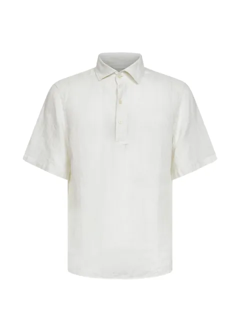 MC2 Saint Barth Raphael linen polo shirt