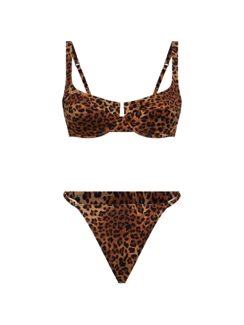 MC2 Saint Barth Perlamir leopard-print bikini