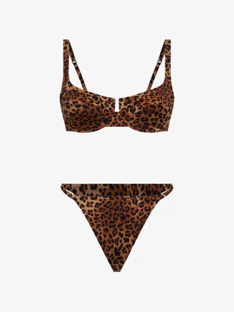 MC2 Saint Barth Perlamir leopard-print bikini