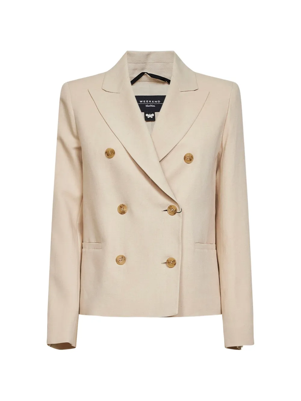 Weekend Max Mara Nembi double-breasted blazer - Toni neutri