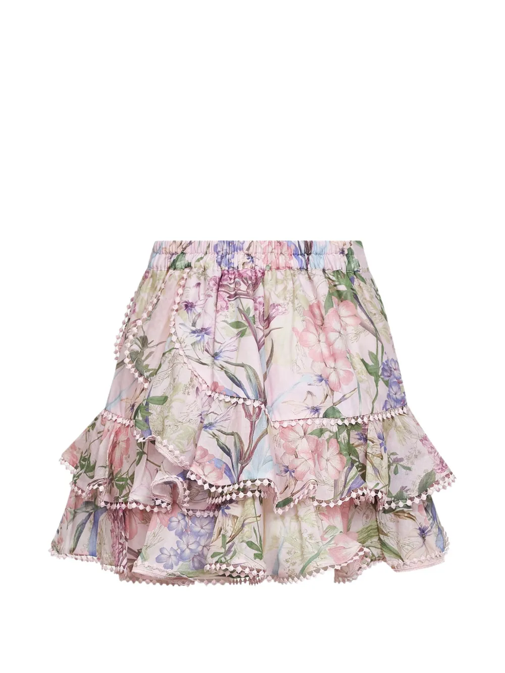 Charo Ruiz Ibiza Fera ruffled mini skirt - Rosa