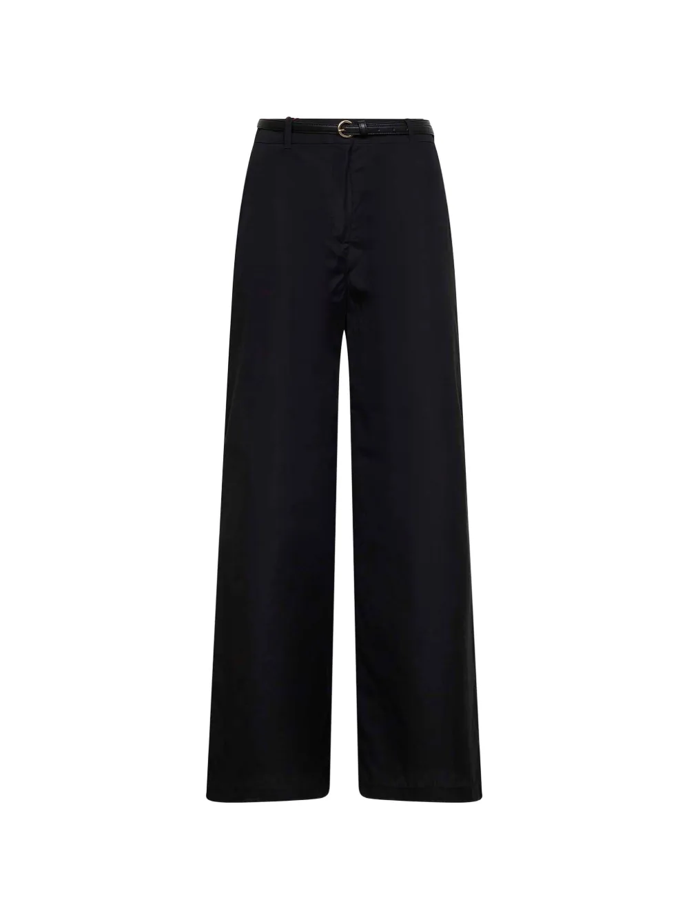 Max Mara belted wide-leg trousers - Nero