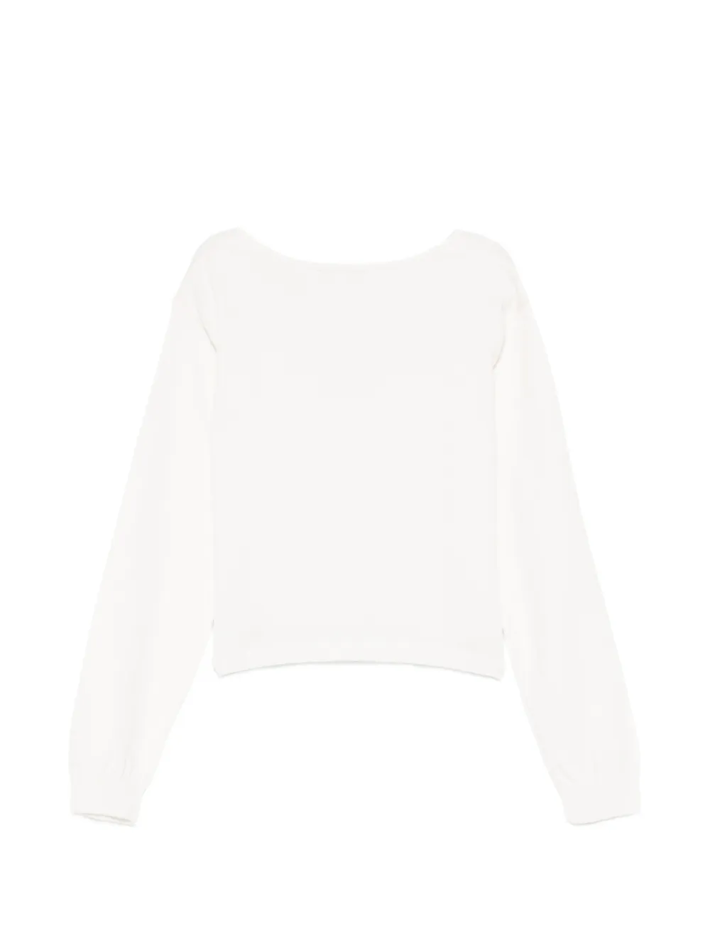 Mariella Ferrari Vest met knopen Wit