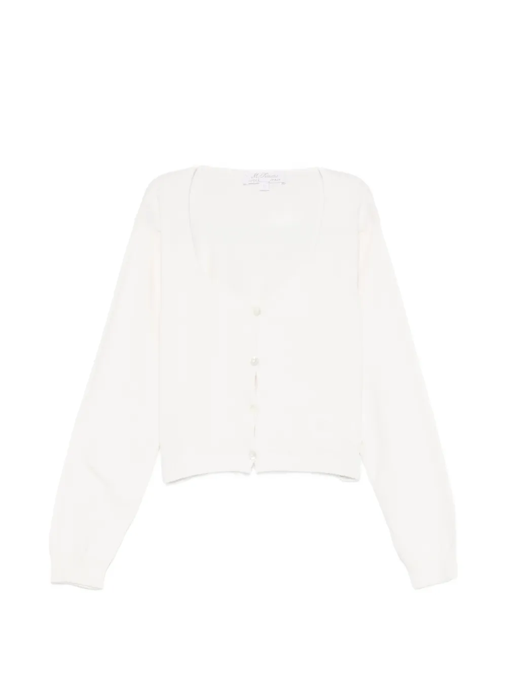 Mariella Ferrari buttoned cardigan - Bianco