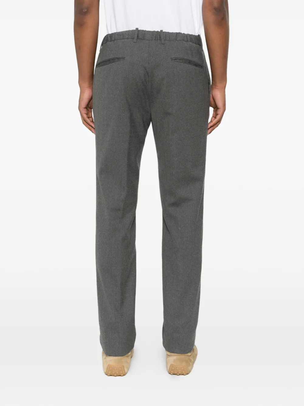 Incotex Straight pantalon Grijs