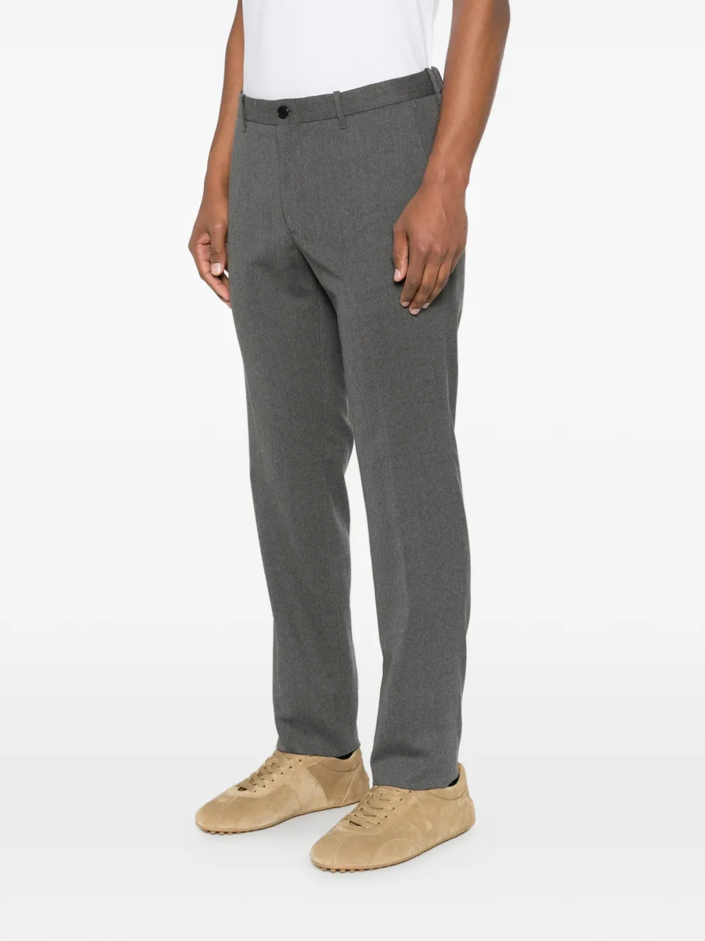 Incotex Straight pantalon Grijs