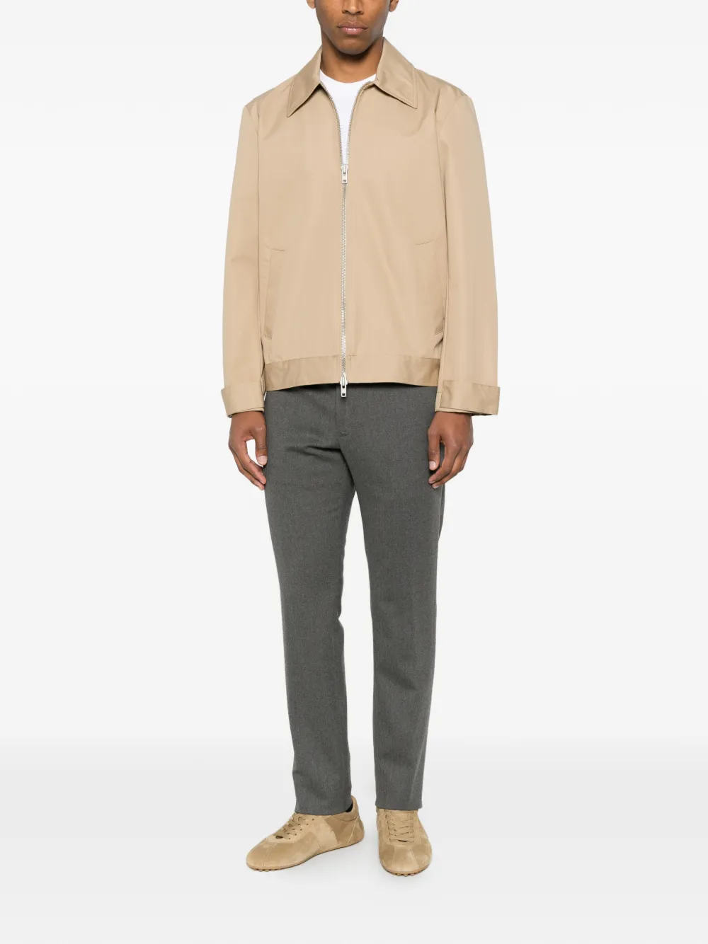 Incotex Straight pantalon Grijs