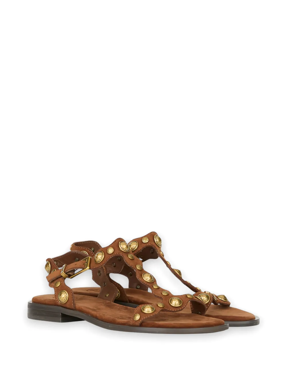 Ash stud-embellished T-bar sandals Bruin