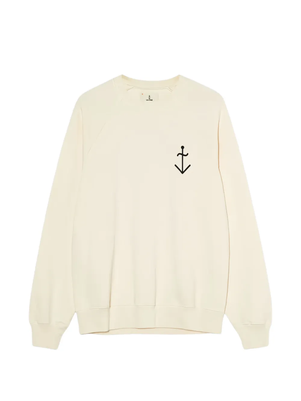 LA PAZ graphic-print Lisboa sweatshirt - Toni neutri
