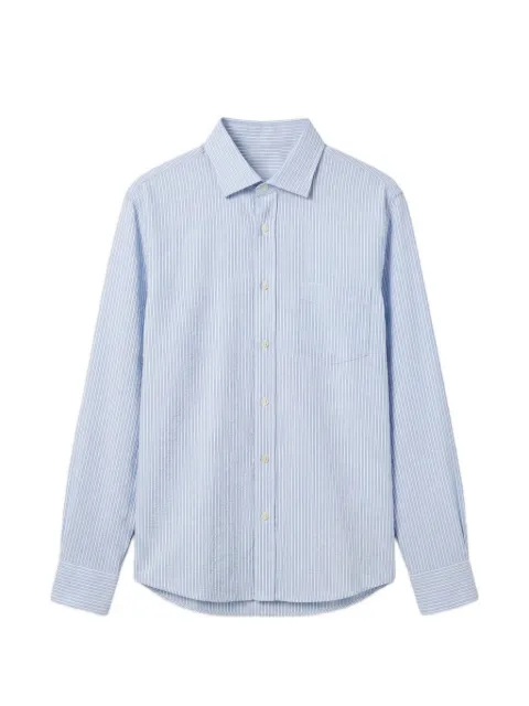 HARTFORD striped seersucker shirt