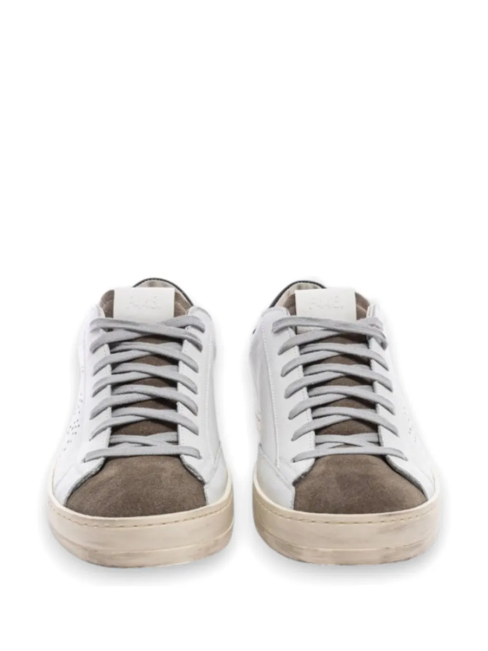 P448 John logo-perforated sneakers Wit