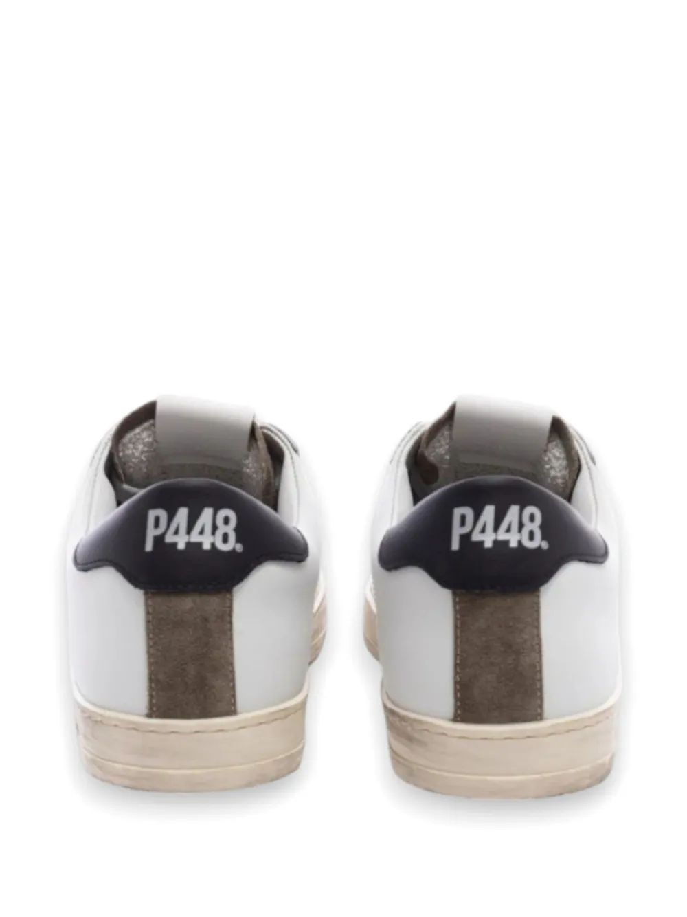 P448 John logo-perforated sneakers Wit