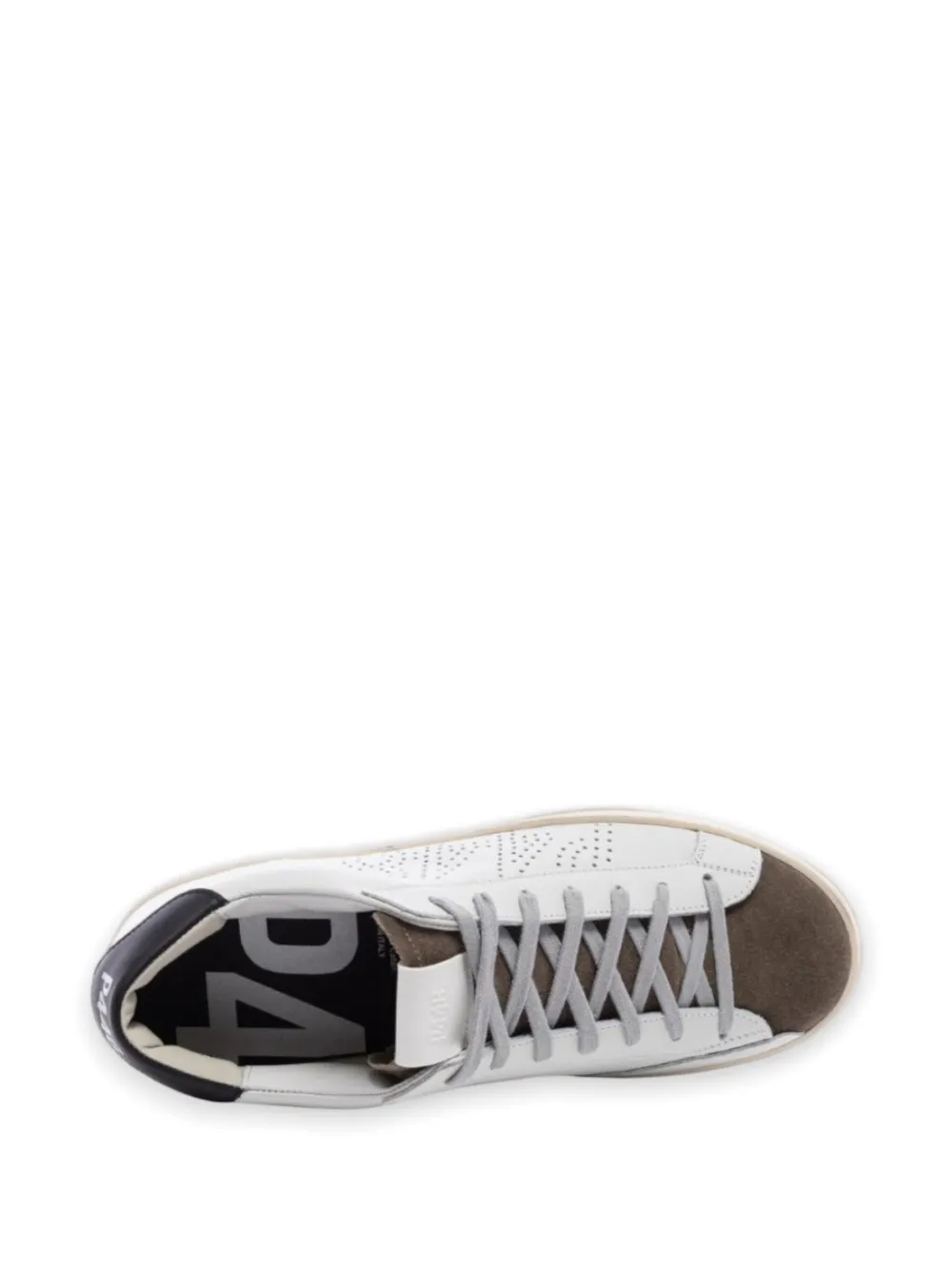P448 John logo-perforated sneakers Wit