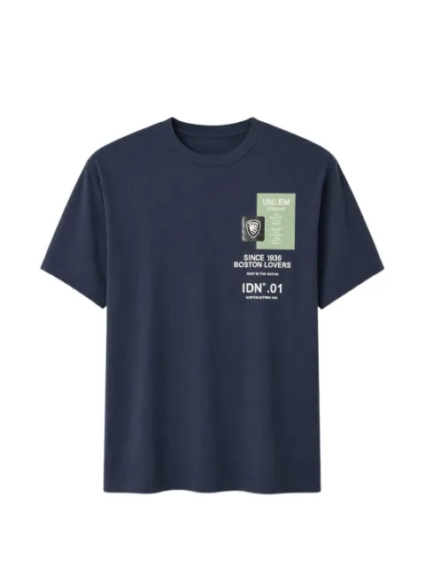 Blauer Brush graphic-print short-sleeve T-shirt