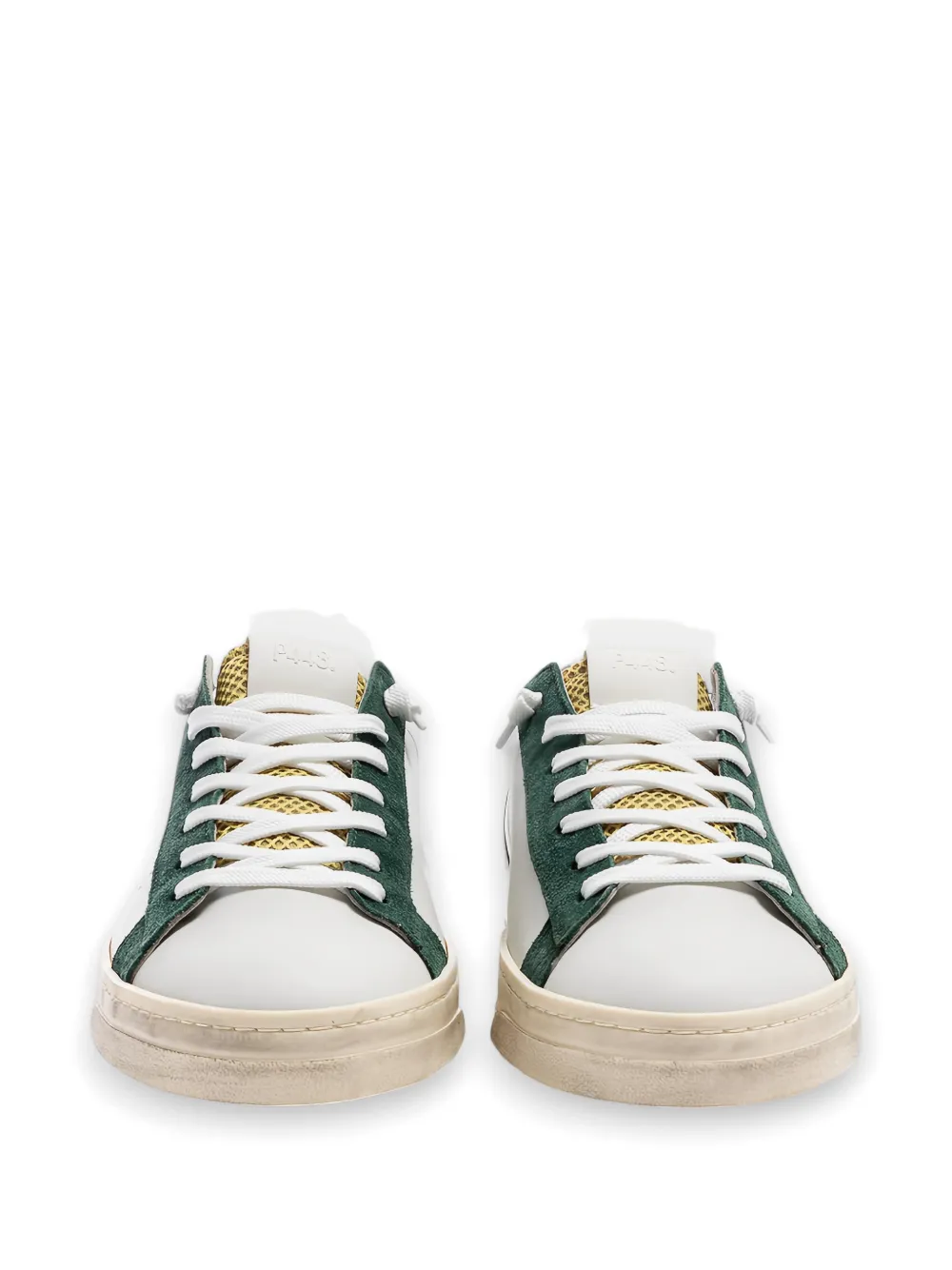 P448 Jack Sweden logo-perforated sneakers Wit