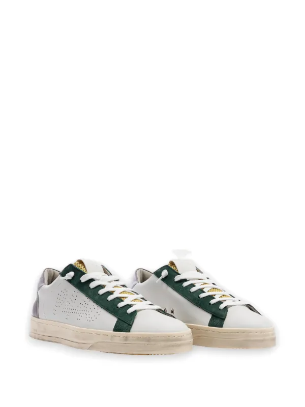 P448 Jack Sweden logo-perforated Sneakers | White | FARFETCH