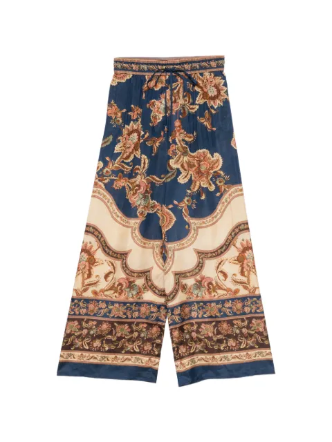 ZIMMERMANN pantalones Aster con estampado floral