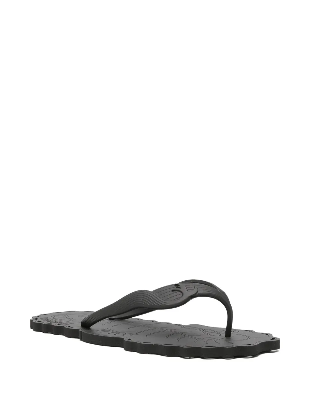 ZIMMERMANN Seafoam flip-flops Zwart