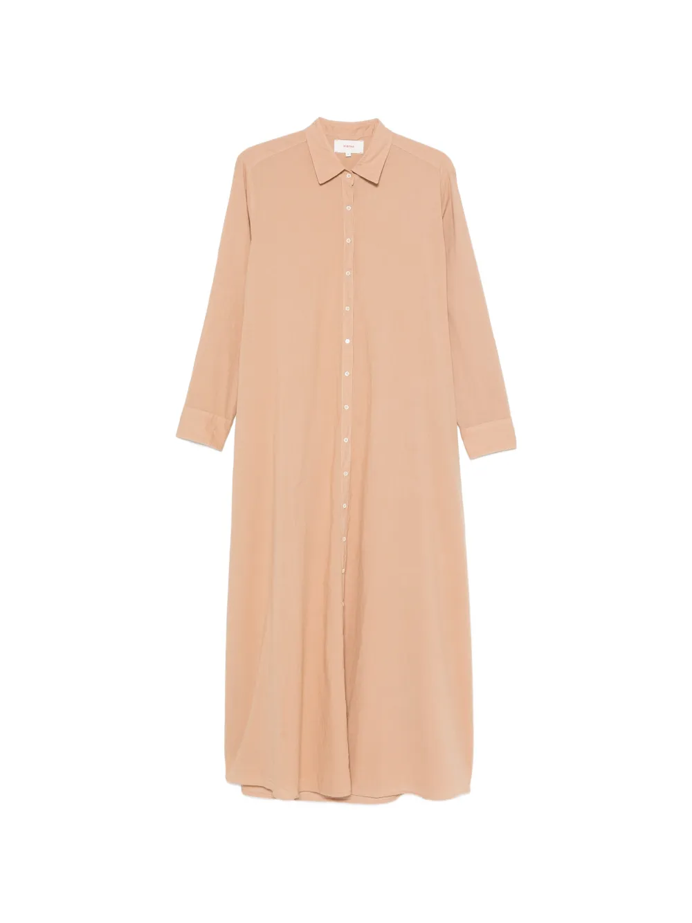 Xirena Boden buttoned long-sleeves midi dress - Marrone