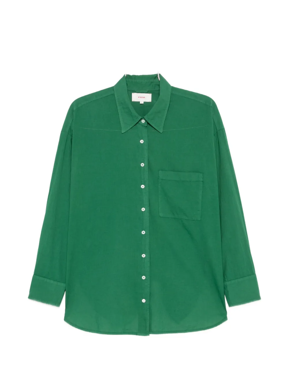 Xirena chest-pocket button-up shirt - Verde