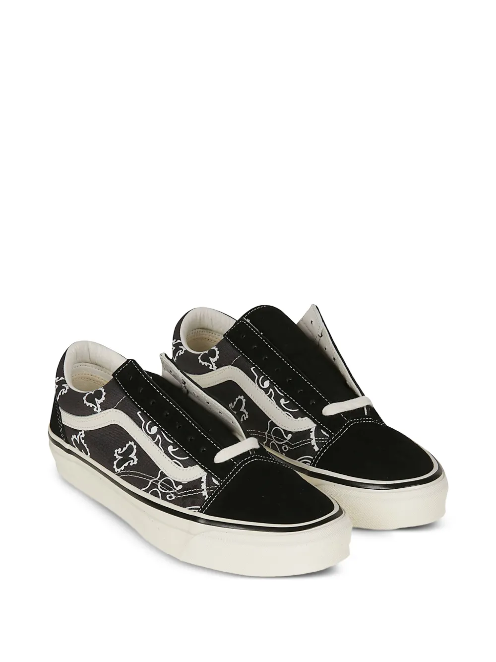 Vans Old Skool paisley-print sneakers Zwart