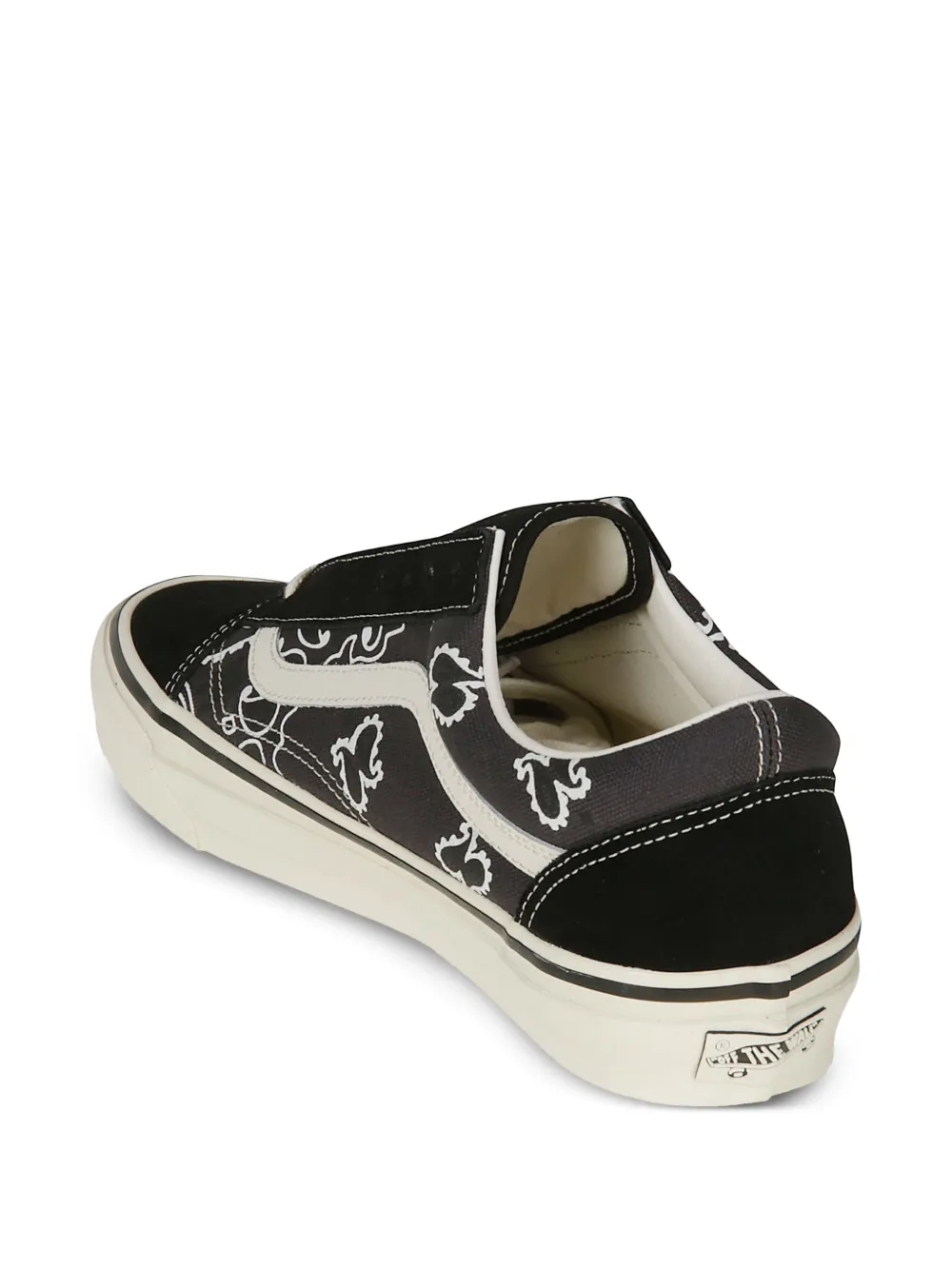 Vans Old Skool paisley-print sneakers Zwart
