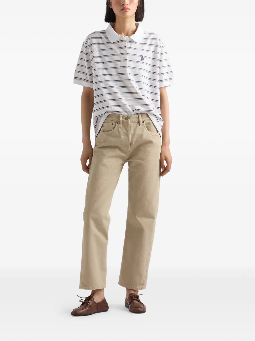 Prada jeans de mezclilla con diseño de cinco bolsillos | Jeans rectos | Image 2