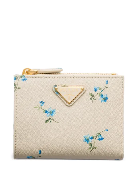 Prada Carteira pequena de couro Saffiano