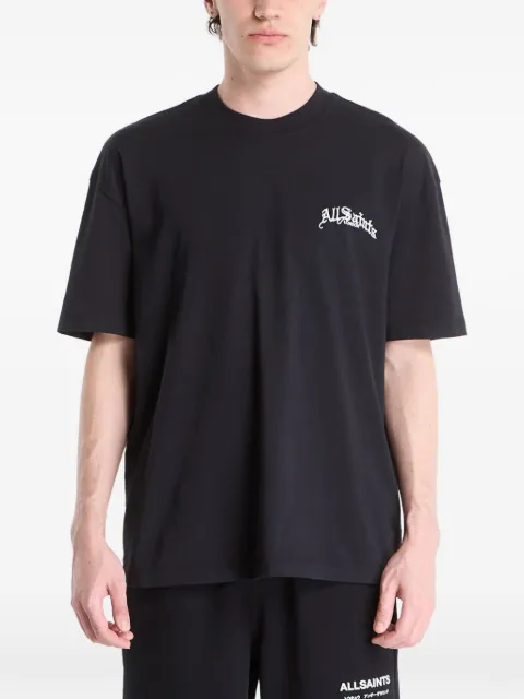 AllSaints logo-print short-sleeve T-shirt