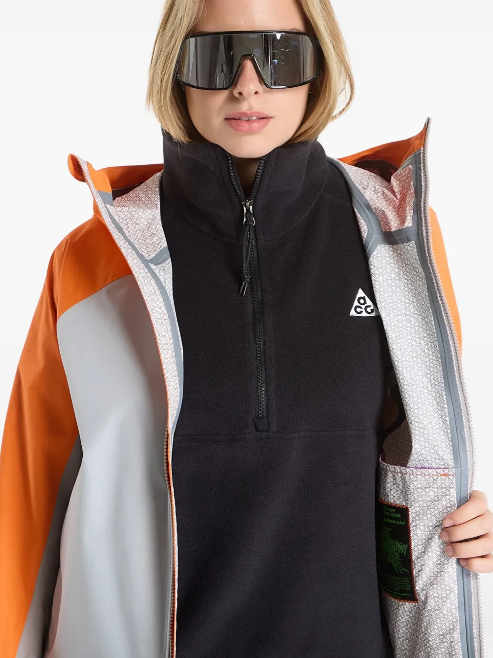Nike ACG Phantazma jack met capuchon en rits Grijs