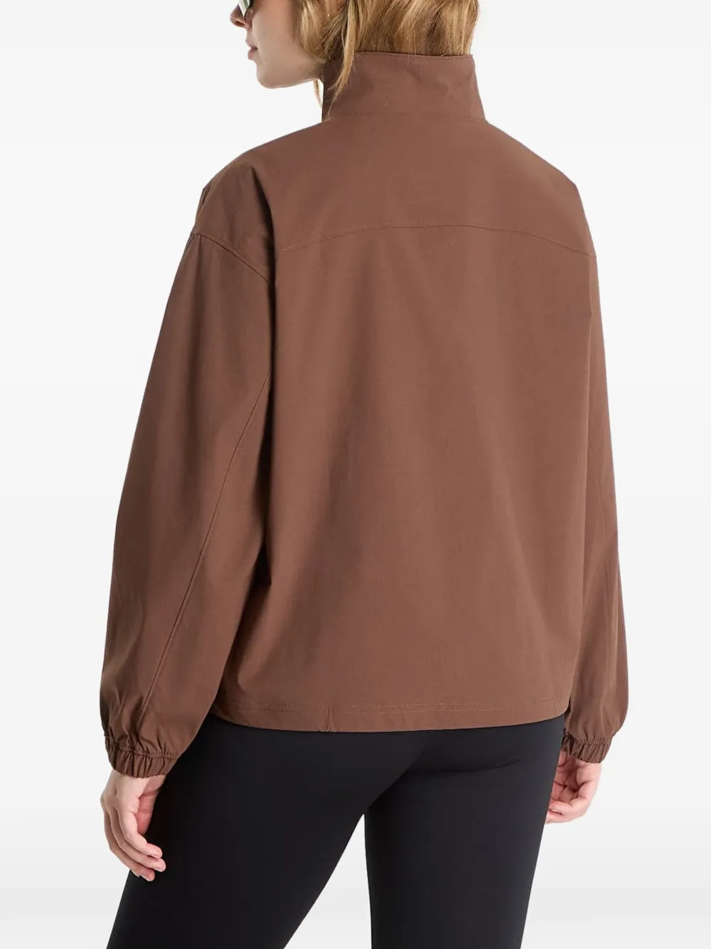 Under Armour UA Unstoppable jack met elastische manchetten en rits Bruin