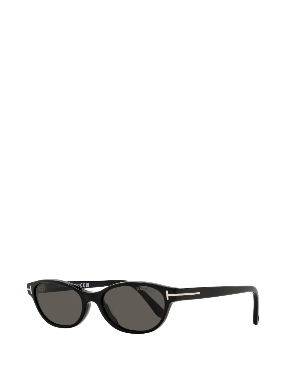TOM FORD Eyewear Chloe oval-frame sunglasses - Nero