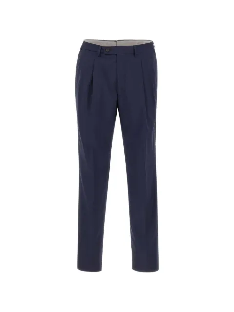 Corneliani pleated-front trousers