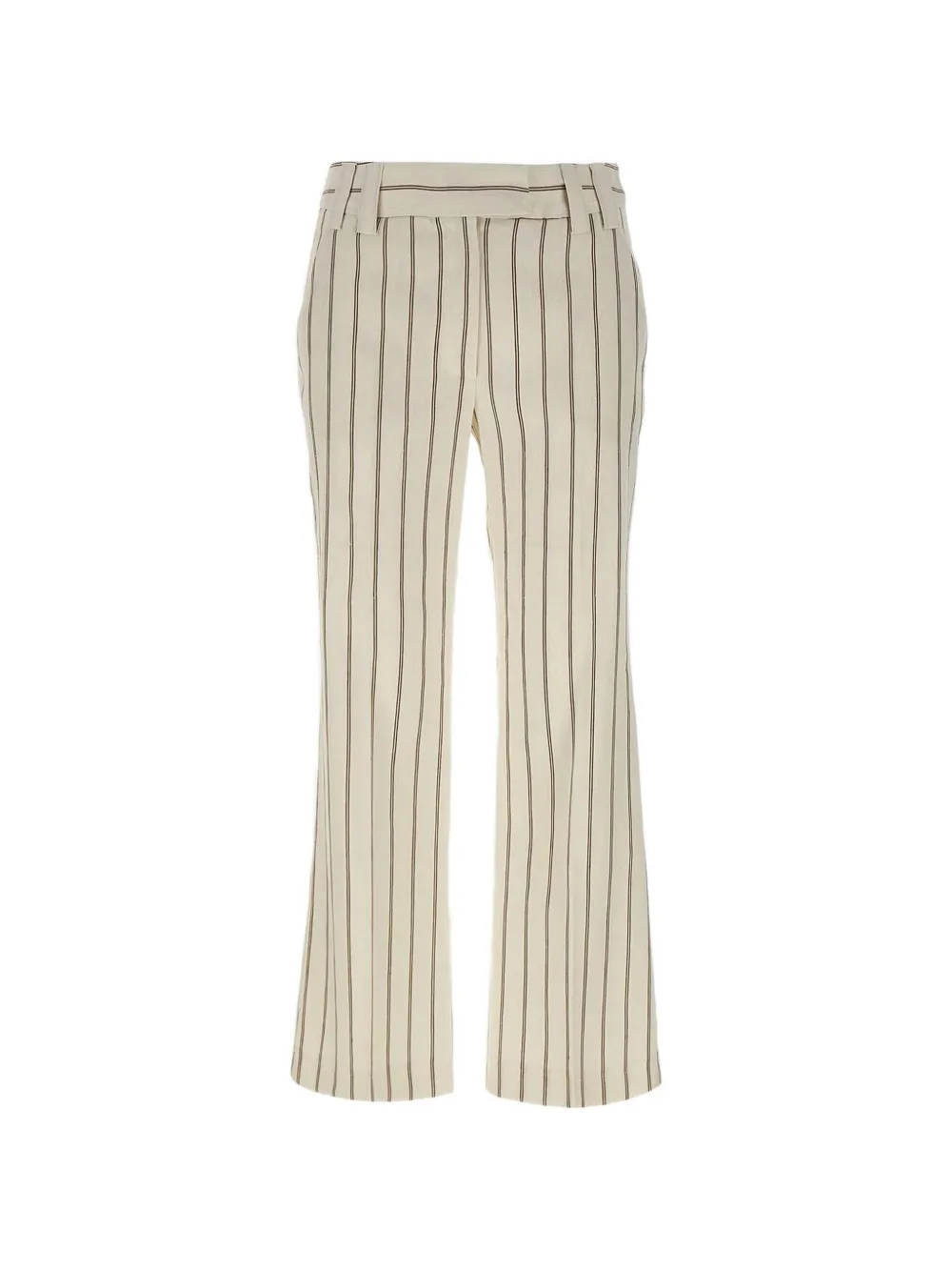 Marella pinstripe flared trousers - Toni neutri