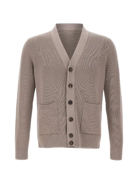 Filippo De Laurentiis V-neck cotton cardigan