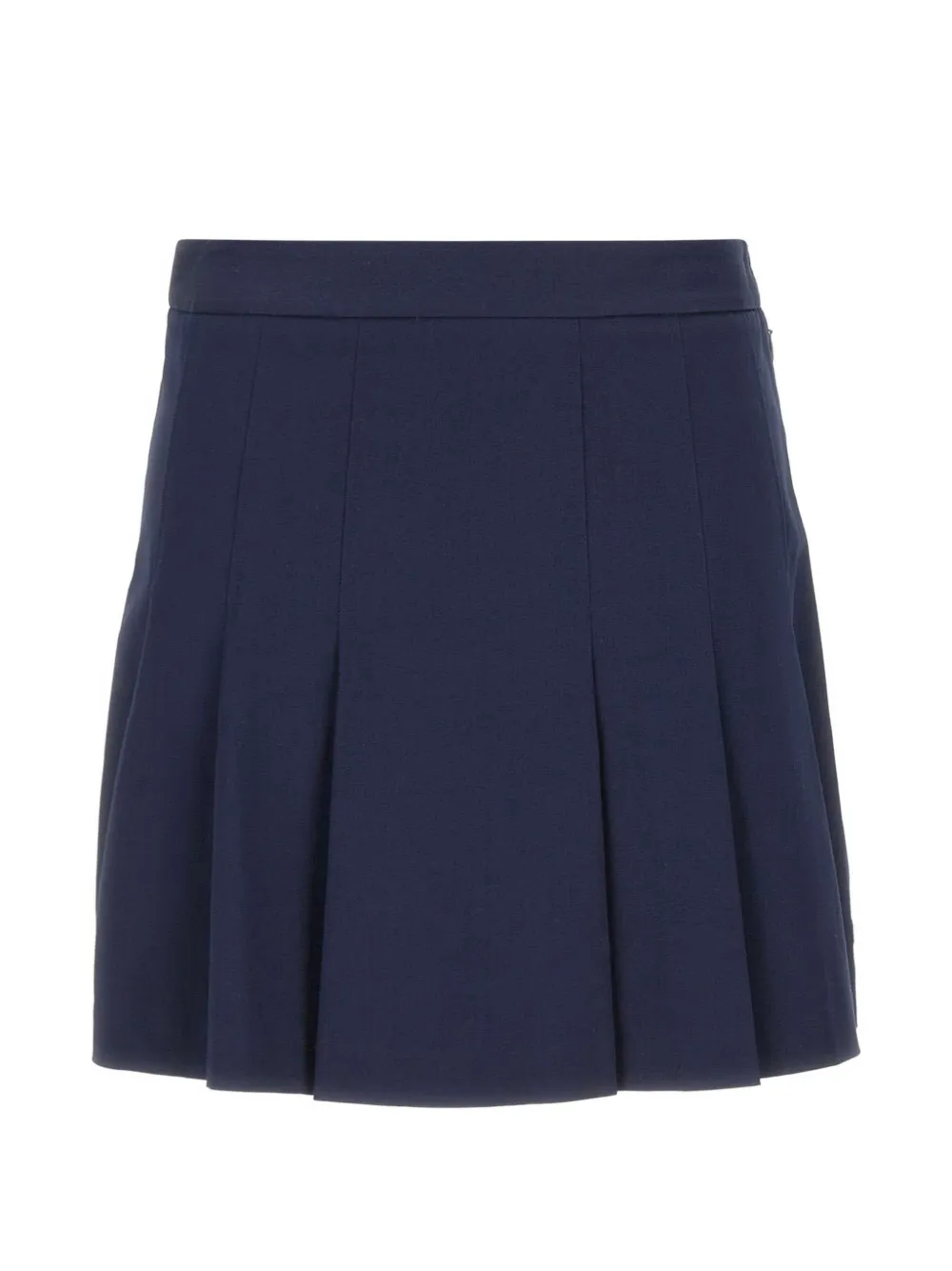 Lacoste pleated gabardine skirt - Blu