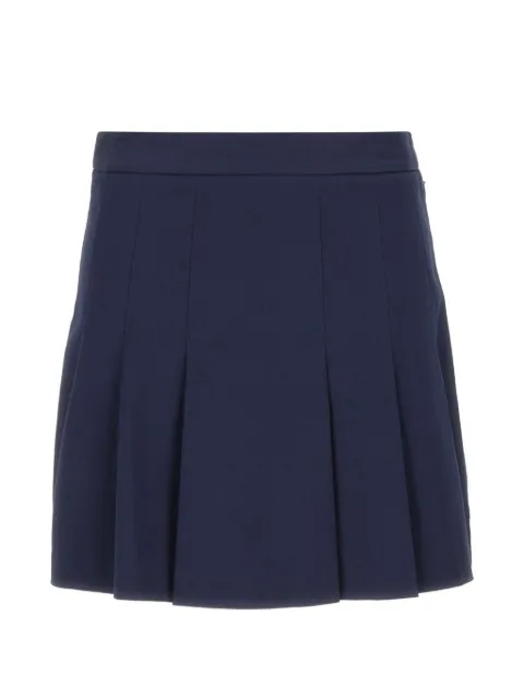 Lacoste pleated gabardine skirt